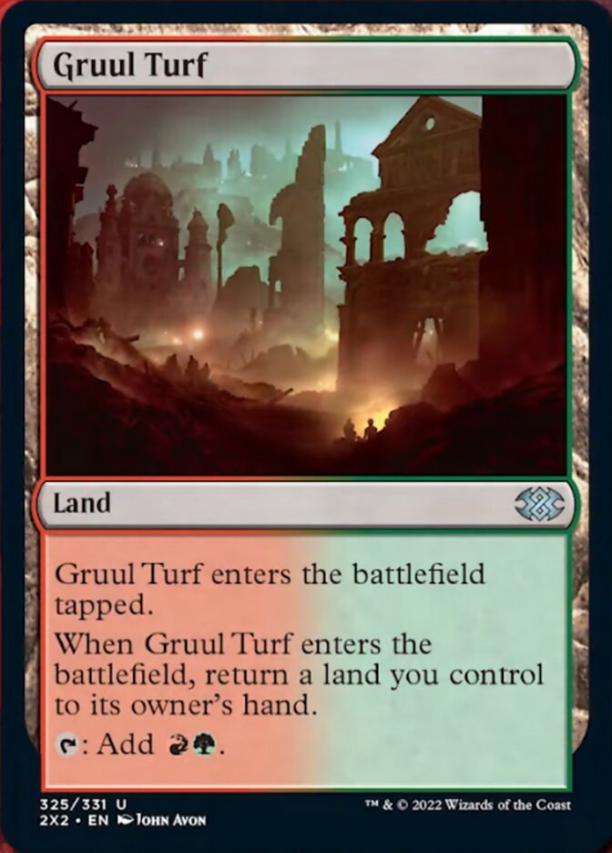 Gruul Turf [Double Masters 2022] Foil