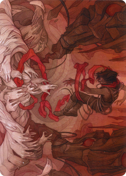 Thwart the Grave // Thwart the Grave  [Zendikar Rising Art Series] (Borderless)