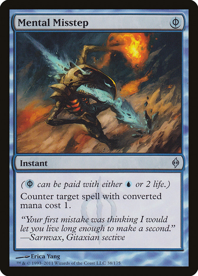 Mental Misstep [New Phyrexia] Foil
