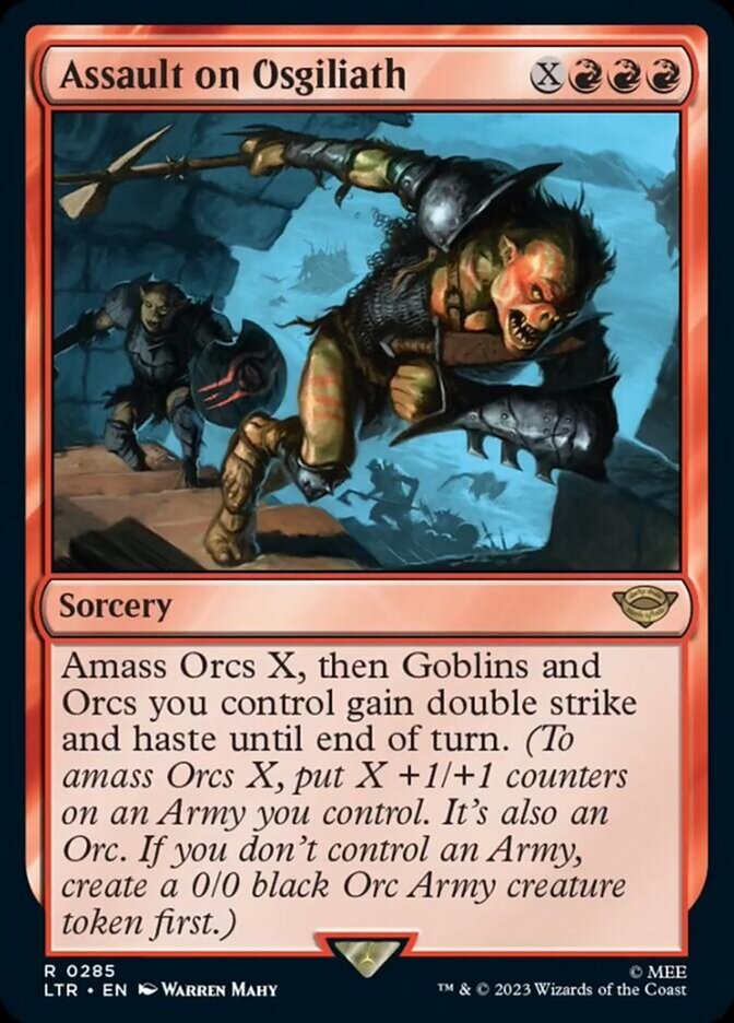 Assault on Osgiliath [The Lord of the Rings: Tales of Middle-Earth] Foil