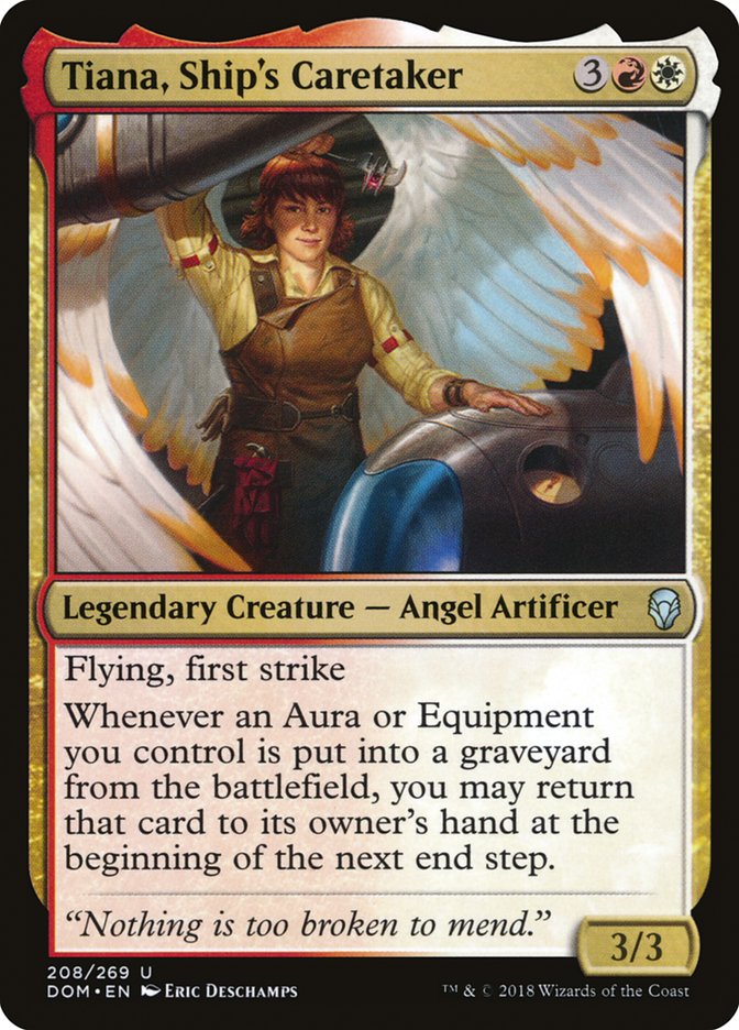 Tiana, Ship's Caretaker [Dominaria] Foil