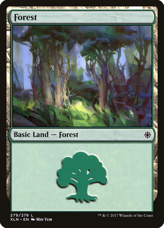 Forest (279) [Ixalan] Foil
