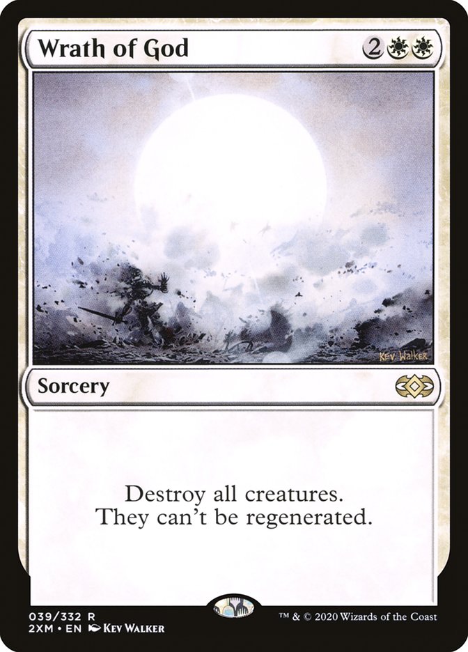 Wrath of God (039/332) [Double Masters] Foil