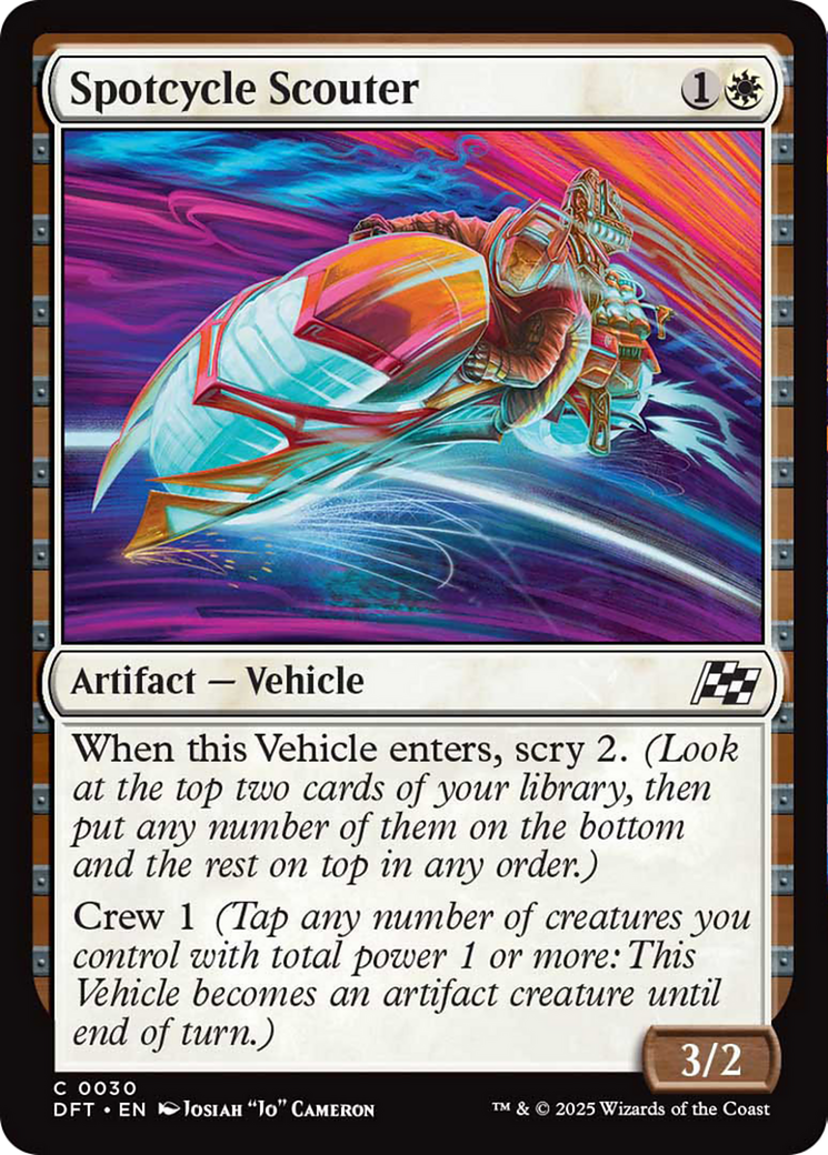 Spotcycle Scouter [Aetherdrift] Foil