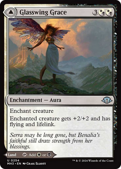 Glasswing Grace // Age-Graced Chapel [Modern Horizons 3] Foil