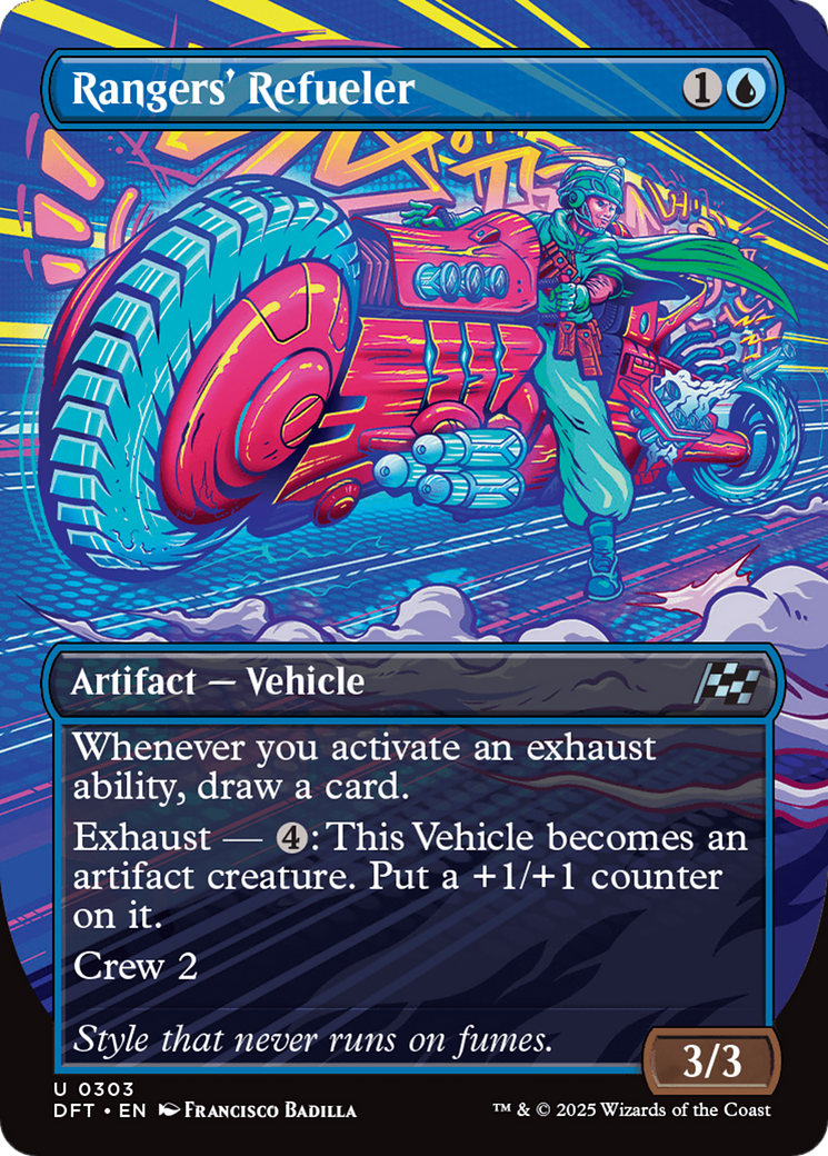 Rangers' Refueler (Borderless) [Aetherdrift] Foil