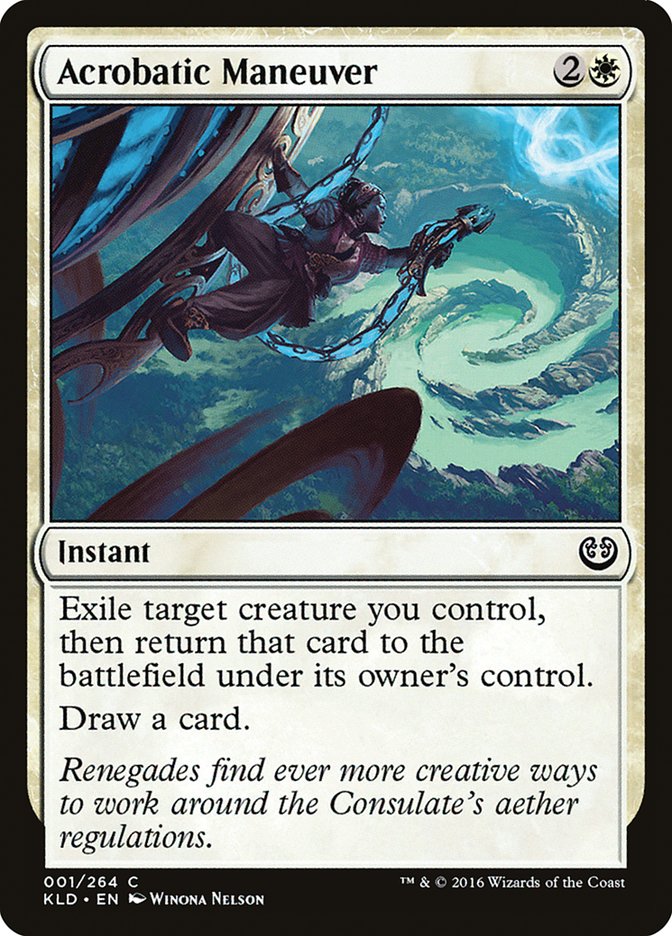Acrobatic Maneuver [Kaladesh] Foil