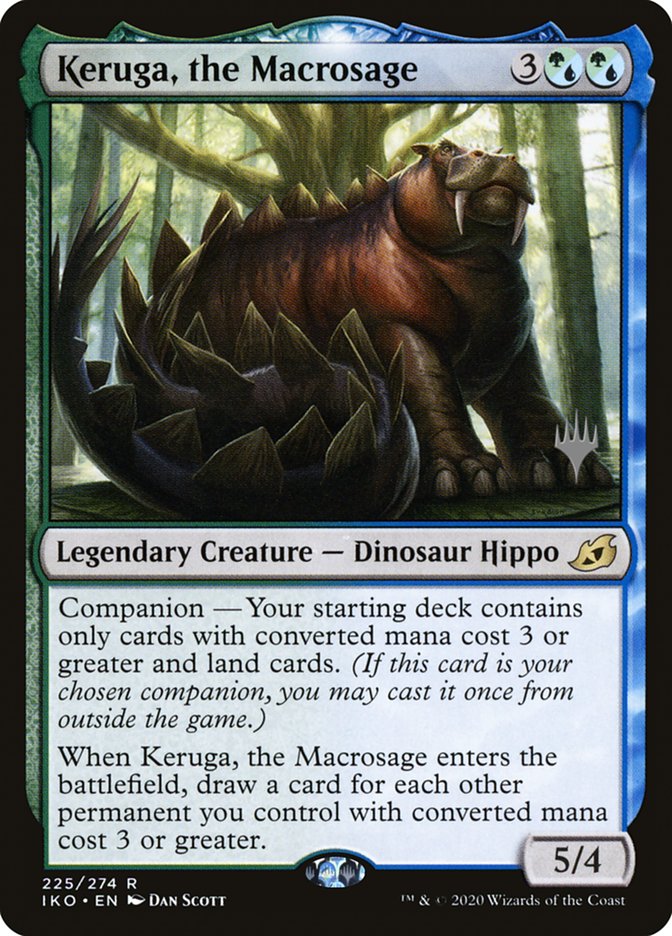 Keruga, the Macrosage (Promo Pack) [Ikoria: Lair of Behemoths Promos] Foil