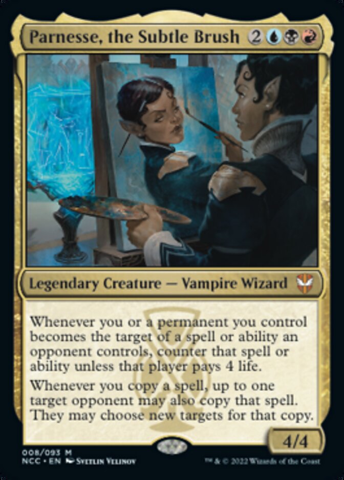 Parnesse, the Subtle Brush [Streets of New Capenna Commander] Foil