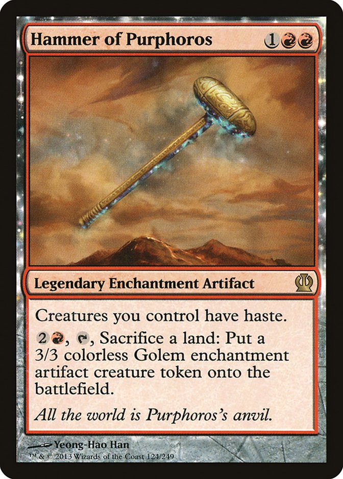 Hammer of Purphoros [Theros] Foil