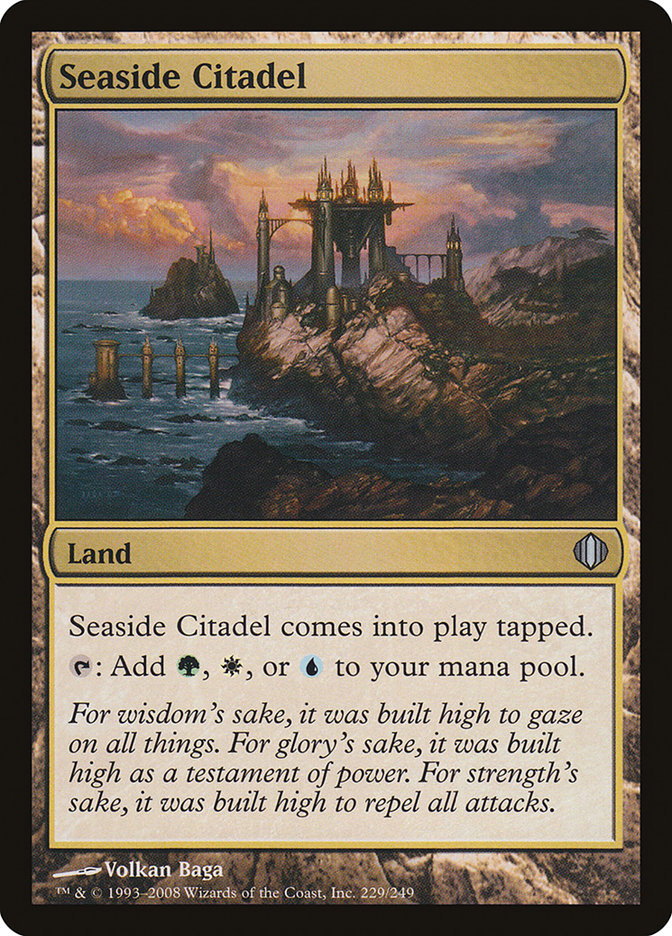 Seaside Citadel [Shards of Alara] Foil
