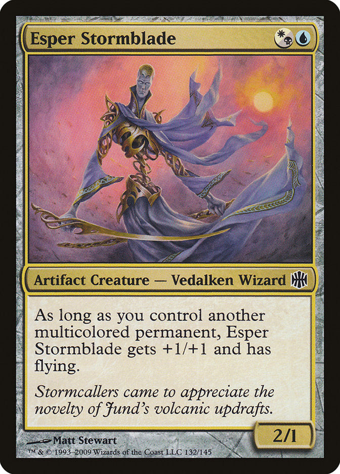 Esper Stormblade [Alara Reborn] Foil