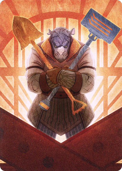 Mr. Orfeo, the Boulder // Mr. Orfeo, the Boulder  [New Capenna Art Series] (Borderless)