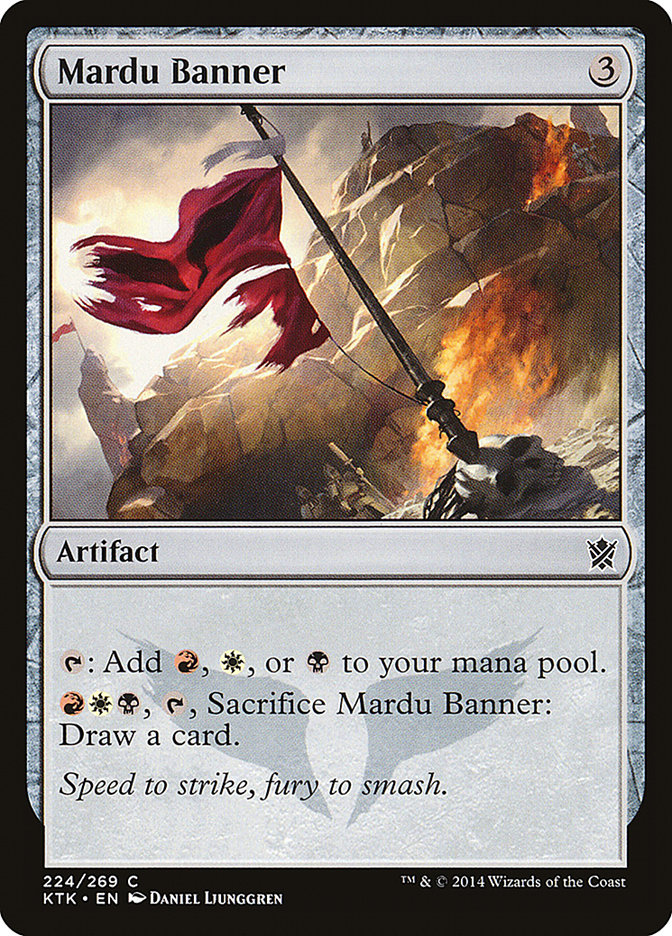 Mardu Banner [Khans of Tarkir] Foil