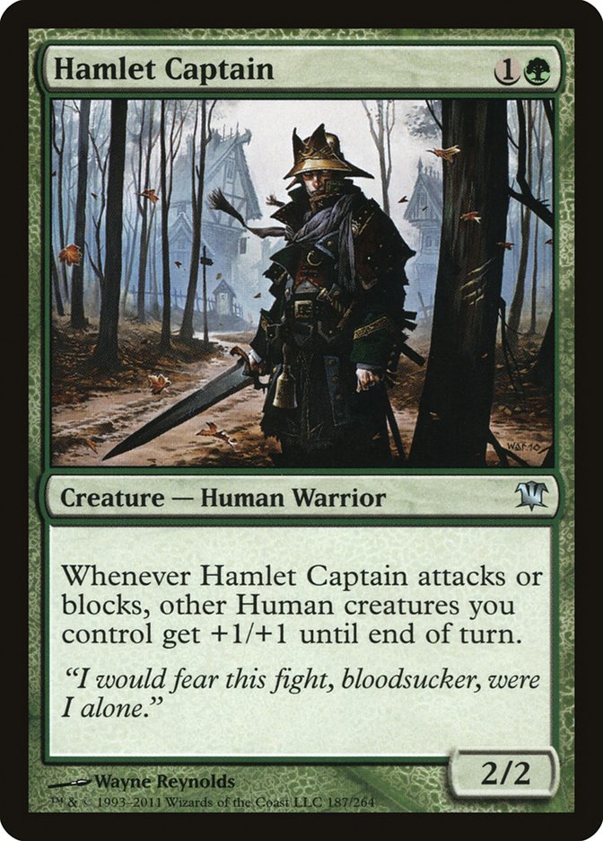 Hamlet Captain [Innistrad] Foil