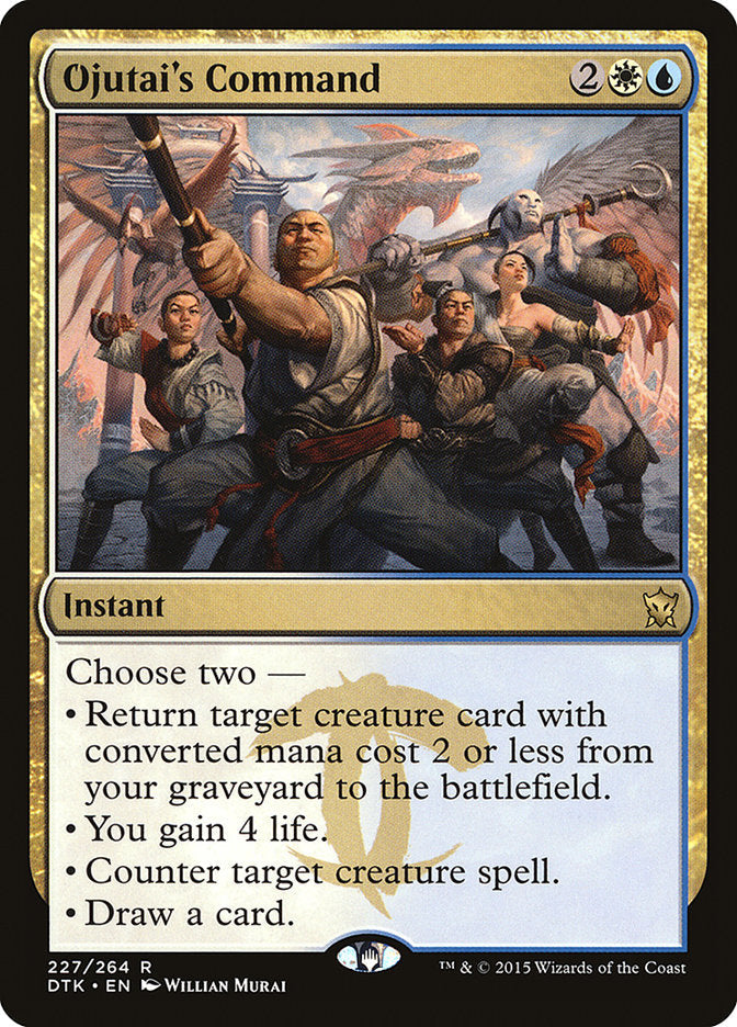 Ojutai's Command [Dragons of Tarkir] Foil