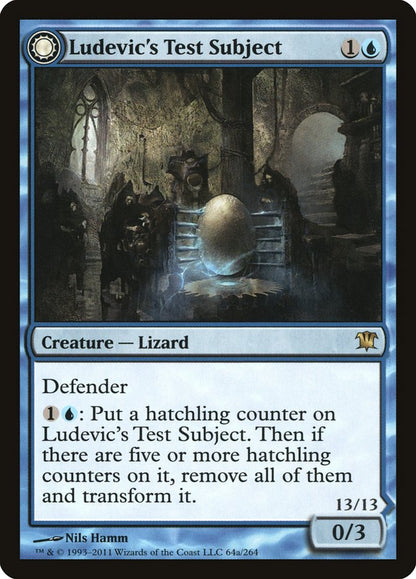 Ludevic's Test Subject // Ludevic's Abomination [Innistrad] Foil