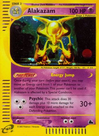 Alakazam (H1/H32) [Skyridge] Reverse Holofoil