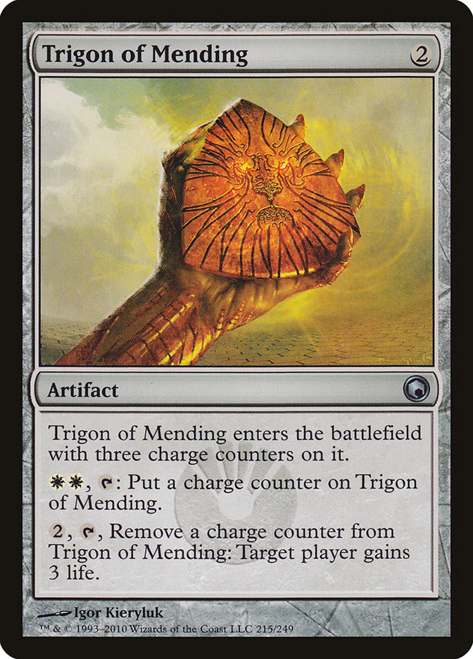 Trigon of Mending [Scars of Mirrodin] Foil