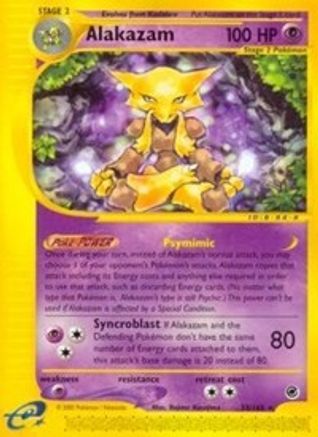 Alakazam (33/165) [Expedition: Base Set] Reverse Holofoil