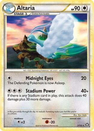 Altaria (2/102) [HeartGold & SoulSilver: Triumphant] Reverse Holofoil