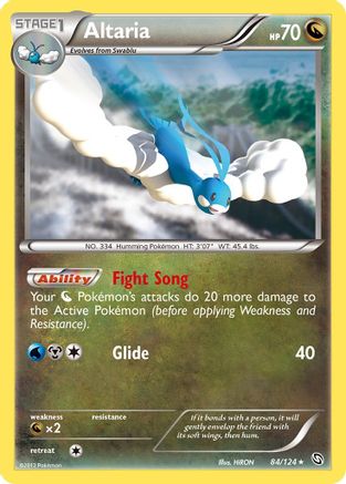 Altaria (84/124) [Black & White: Dragons Exalted] Reverse Holofoil