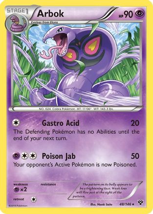 Arbok (48/146) [XY: Base Set] Reverse Holofoil