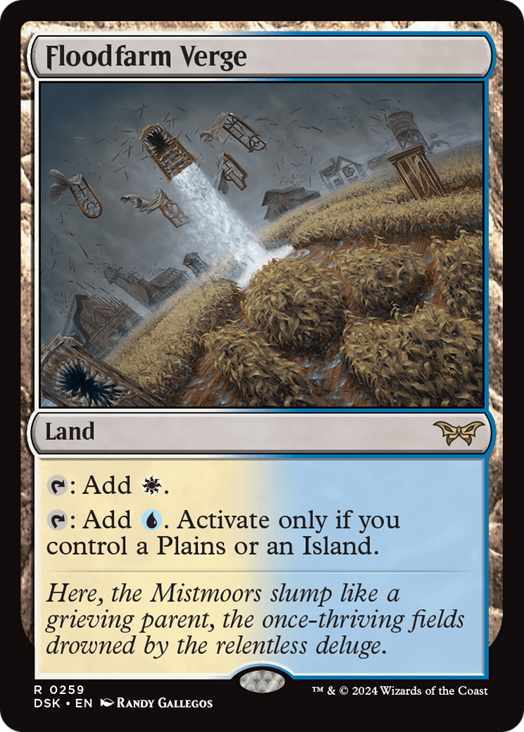 Floodfarm Verge [Duskmourn: House of Horror] Foil