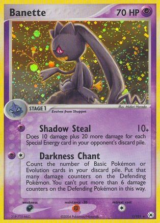 Banette (1/101) [EX: Hidden Legends] Reverse Holofoil