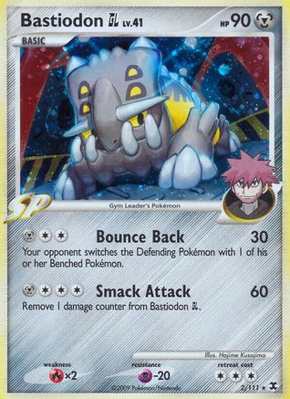 Bastiodon GL (2/111) [Platinum: Rising Rivals] Reverse Holofoil