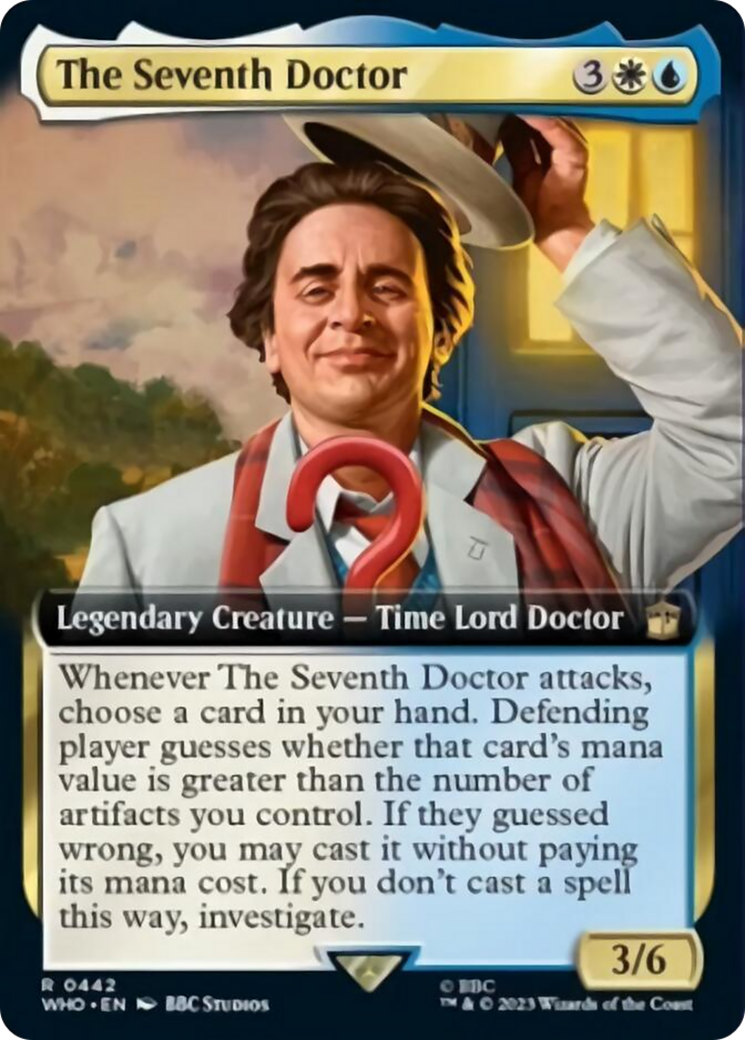 The Seventh Doctor (Extended Art) [Doctor Who] Foil