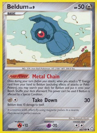 Beldum (83/146) [Diamond & Pearl: Legends Awakened] Reverse Holofoil