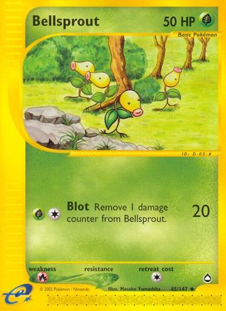 Bellsprout (45/147) [Aquapolis] Reverse Holofoil
