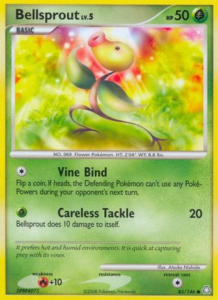 Bellsprout (85/146) [Diamond & Pearl: Legends Awakened] Reverse Holofoil