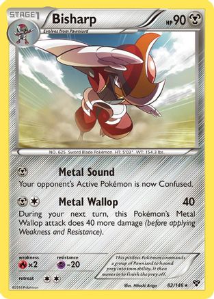 Bisharp (82/146) [XY: Base Set] Reverse Holofoil