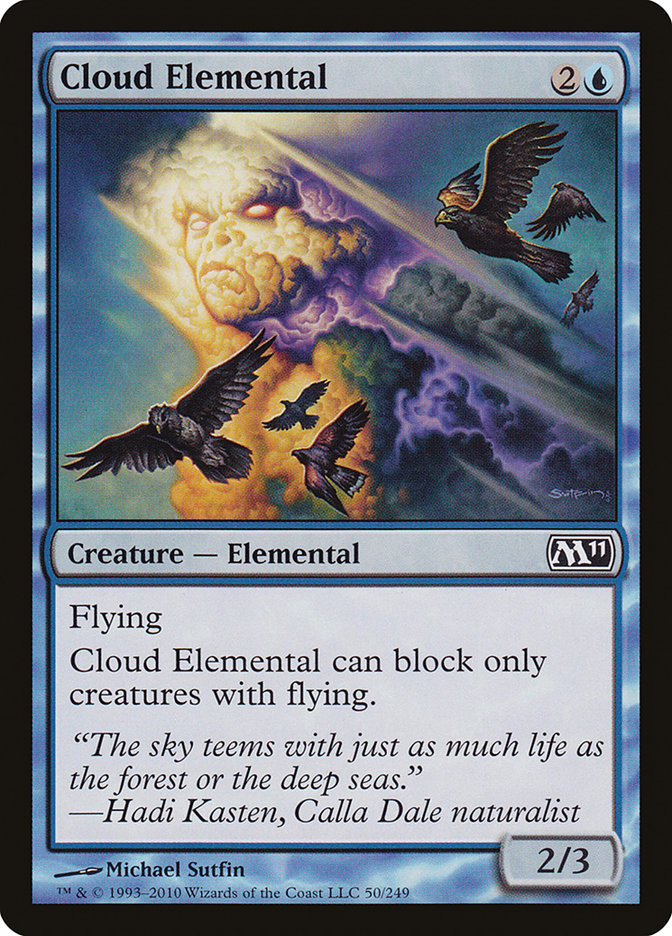 Cloud Elemental [Magic 2011] Foil