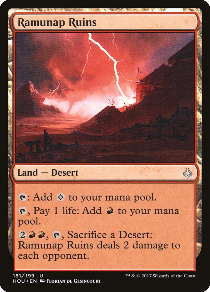 Ramunap Ruins [Hour of Devastation] Foil