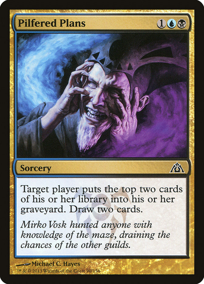 Pilfered Plans [Dragon's Maze] Foil
