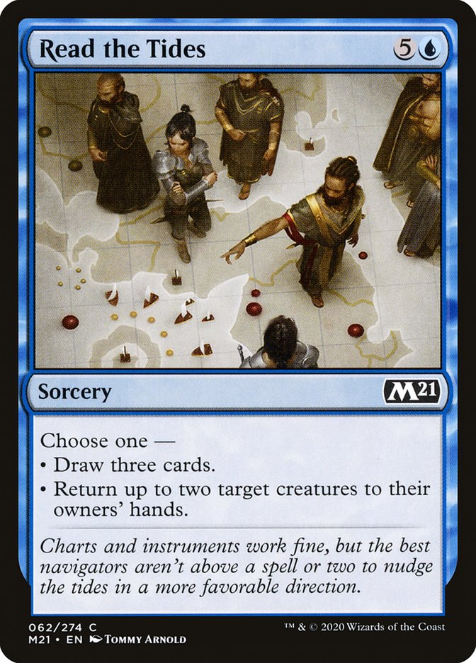 Read the Tides [Core Set 2021] Foil