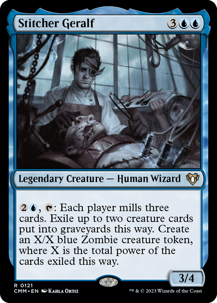 Stitcher Geralf [Commander Masters] Foil