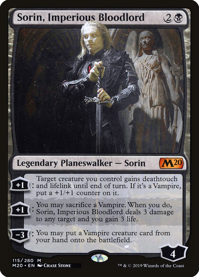 Sorin, Imperious Bloodlord [Core Set 2020] Foil