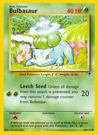 Bulbasaur (68/110) [Legendary Collection] Reverse Holofoil