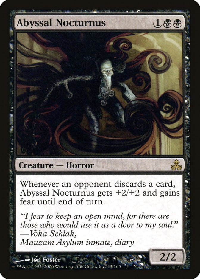 Abyssal Nocturnus [Guildpact] Foil