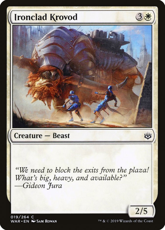 Ironclad Krovod [War of the Spark] Foil