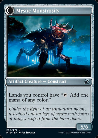 Mystic Skull // Mystic Monstrosity [Innistrad: Midnight Hunt] Foil