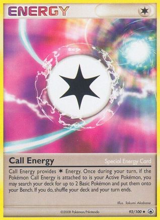 Call Energy (92/100) [Diamond & Pearl: Majestic Dawn] Reverse Holofoil