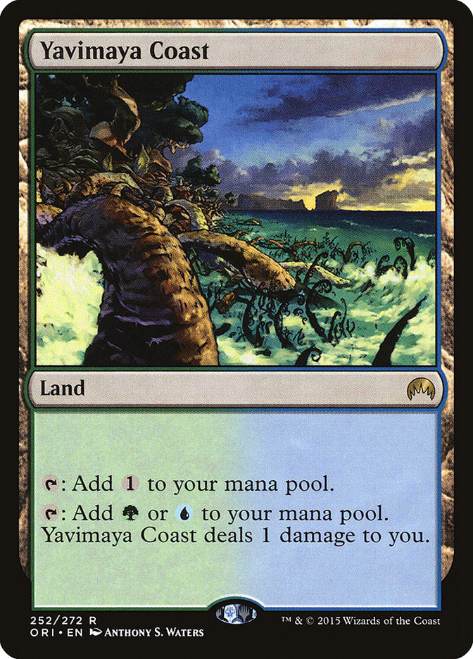 Yavimaya Coast [Magic Origins] Foil