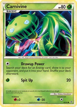Carnivine (46/95) [HeartGold & SoulSilver: Unleashed] Reverse Holofoil