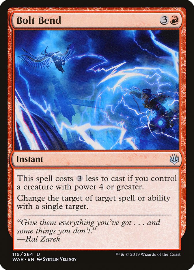 Bolt Bend [War of the Spark] Foil