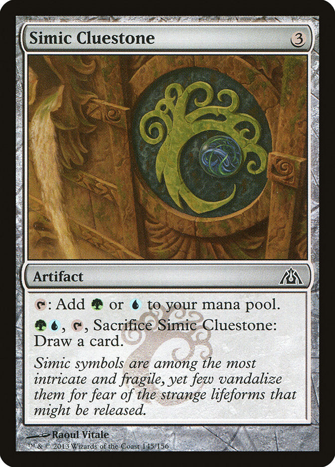 Simic Cluestone [Dragon's Maze] Foil